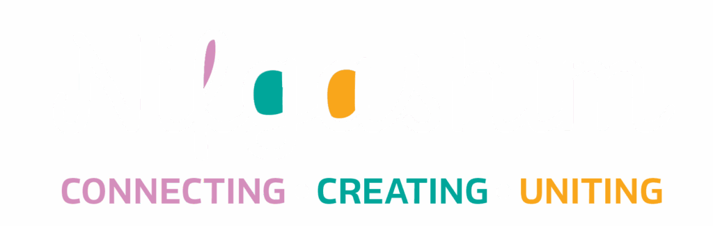 Nifgashim movement logo in white