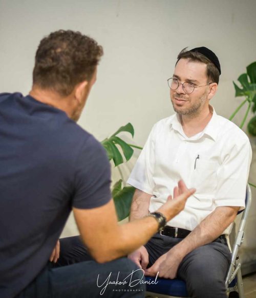 משתתפים באירוע נפגשים מחוץ לקופסה בעיר דוד
