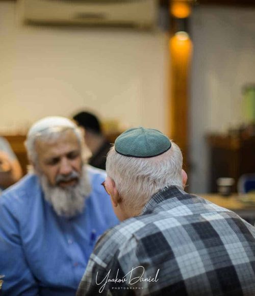 משתתפים באירוע נפגשים מחוץ לקופסה בעיר דוד