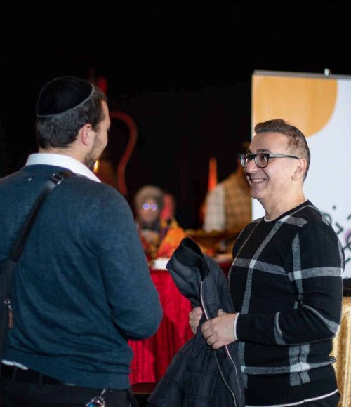 משתתפים באירוע השקת פיילוט מסע נפגשים בהאנגר 11