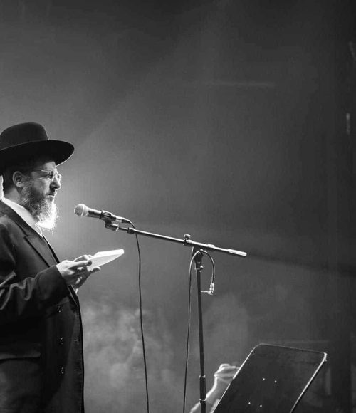 משתתפים באירוע השקת פיילוט מסע נפגשים בהאנגר 11